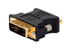 Monoprice DVI-A Dual Link Male to HD15 VGA Female Adapter Gold Plated 