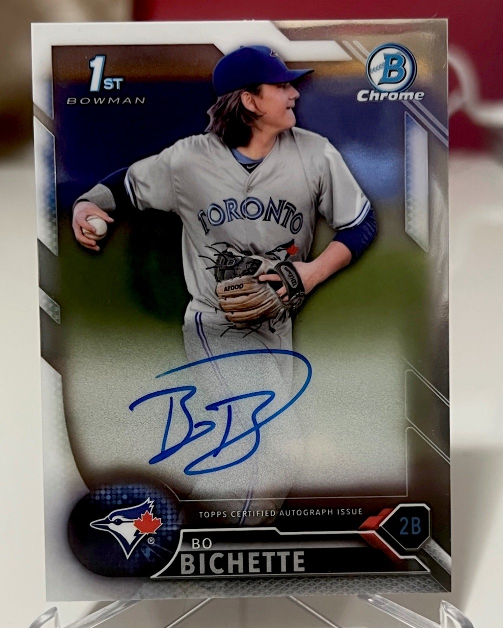 BO BICHETTE 2016 Bowman Draft 1st Bowman Chrome AUTO Rookie Card #CDA-BOB