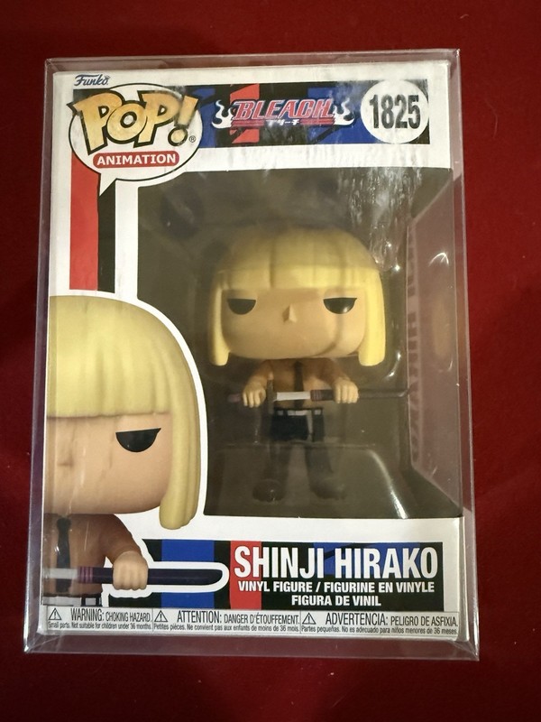 Funko Pop! Animation: Shinji Hirako Bleach Vinyl Figure #1825 W/ Protector