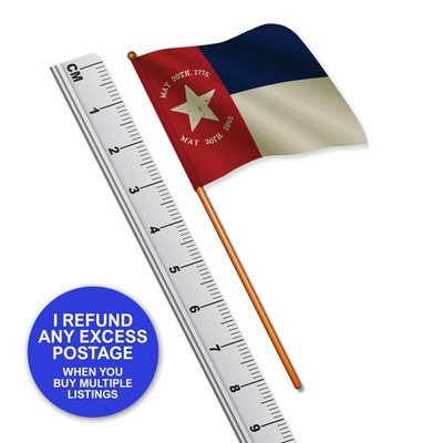 US Bürgerkrieg North Carolina Volunteers Flagge (Qualität) Maßstab 1:32 Britains Style