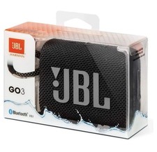 Image of JBL Go 3 Portable Waterproof Speaker Black