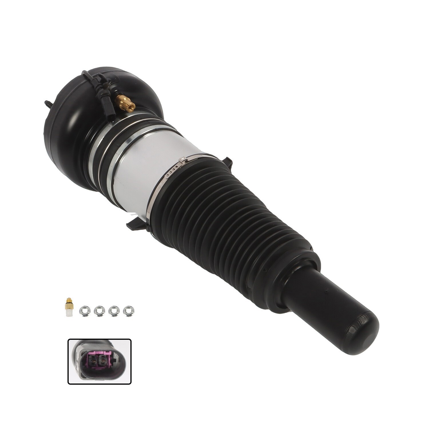 Front Air Suspension Strut Spring Bags For Audi A6 C7 A7 A8 D4 Bentley Mulsanne
