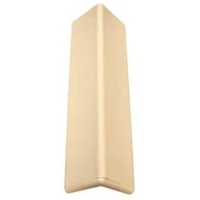 PAWLING CG-10R-4-2 Corner Guard, Textured, Ivory, 90 Deg., 3"W X 48"H