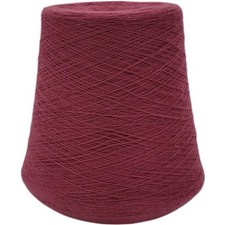 Phoenix Dye Works 1/24 Acrilan Dixie Beet Root Acrylic Vintage Cone Yarn