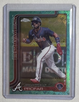 2025 Topps Chrome Logofractor Jurickson Profar #143 Aqua Refractor 177/199