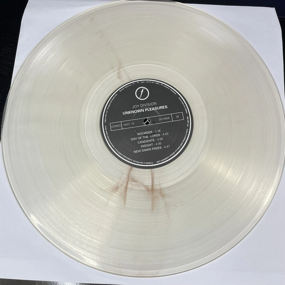Joy Division Unknown Pleasures · Lp, foto 4 di 4