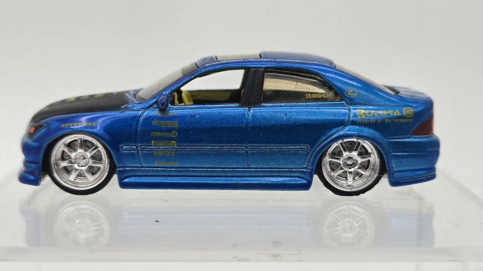 Jada Toys Dub City Import Racer! Lexus IS300 Toyota azul 1:64 raro coleccionable  Foto 4 de 4