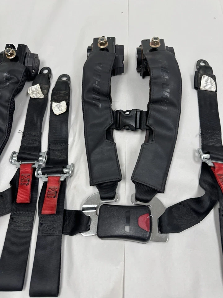 Can Am Maverick X3/R 2017-2025 retráctil arnés de 4 puntos cinturones de seguridad (2) H37 Foto 4 de 4