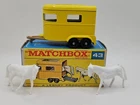 Lesney Matchbox Pony Trailer No 43 F Series Box Complete Yellow England