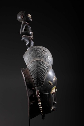 masque africain masque Baoulé 2313 - Photo 8 sur 17