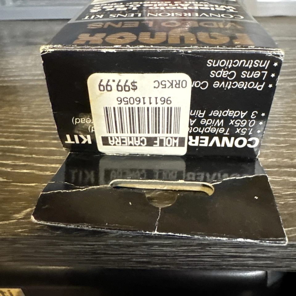 Vintage Raynox Video Lens - Conversion Lens Kit Model AF-1000 See Pictures - Image 4 of 4