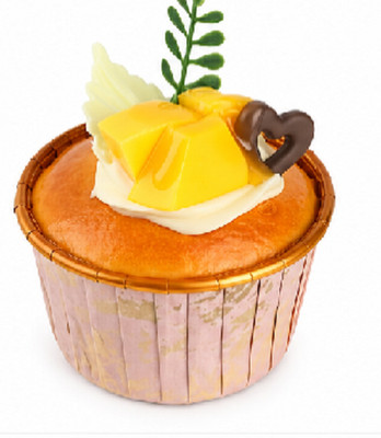 Ananas & Sahne Cup Cake Show Display