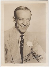 Fred Astaireh. Autogrammkarte. Signiert! Orig...