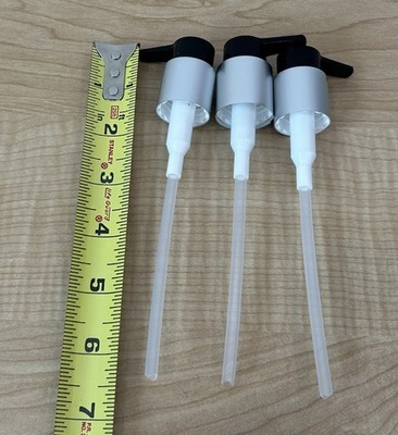 3 Pack Liquid Dispenser Pump Replacement For ANY STANDARD BOTTLE TOP