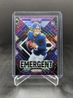 2025 Panini Prizm Football Jaxson Dart RC Rookie Emergent Purple Power 31/49 #6