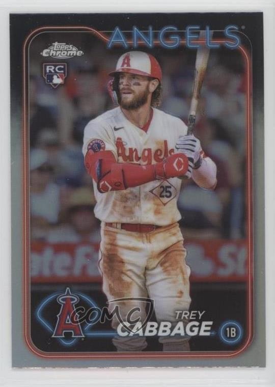 2024 Topps Chrome Refractor Trey Cabbage #226 0k26