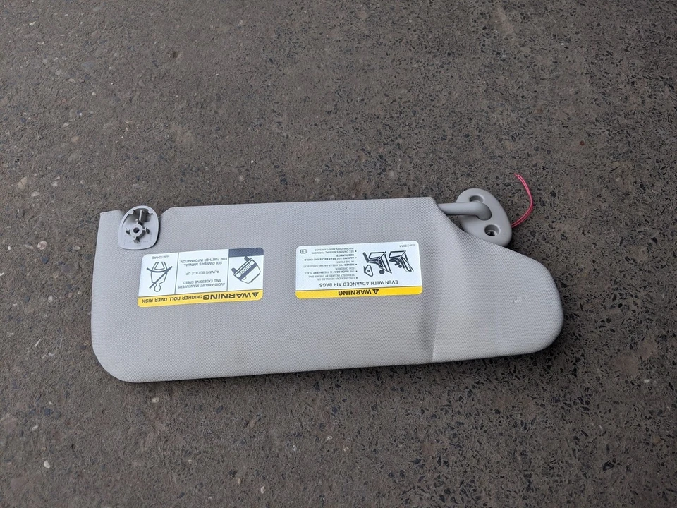 JEEP GRAND CHEROKEE WK 2007 LEFT SUN VISOR SUN BLIND - Image 2 of 2