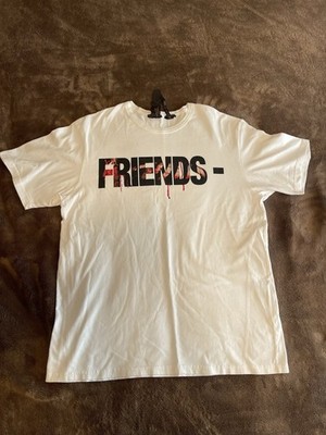 Vlone Friends Zombie T-shirt White  Size XXL