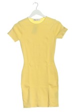 ZARA Abito longuette Donna Abito Taglia IT 42 giallo pallido stile casual