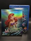 The Little Mermaid (Disney Blu-ray Region Free UK Import) Slipcover - NEW SEALED