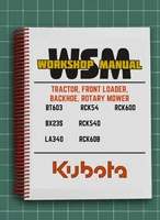 Kubota BX23S LA340 BT603 RCK54D RCK60D RCK54 RCK60B Service Workshop Manual