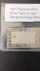 The Silver Mint 1973 Silver Nations 20g .999 Silver Bar