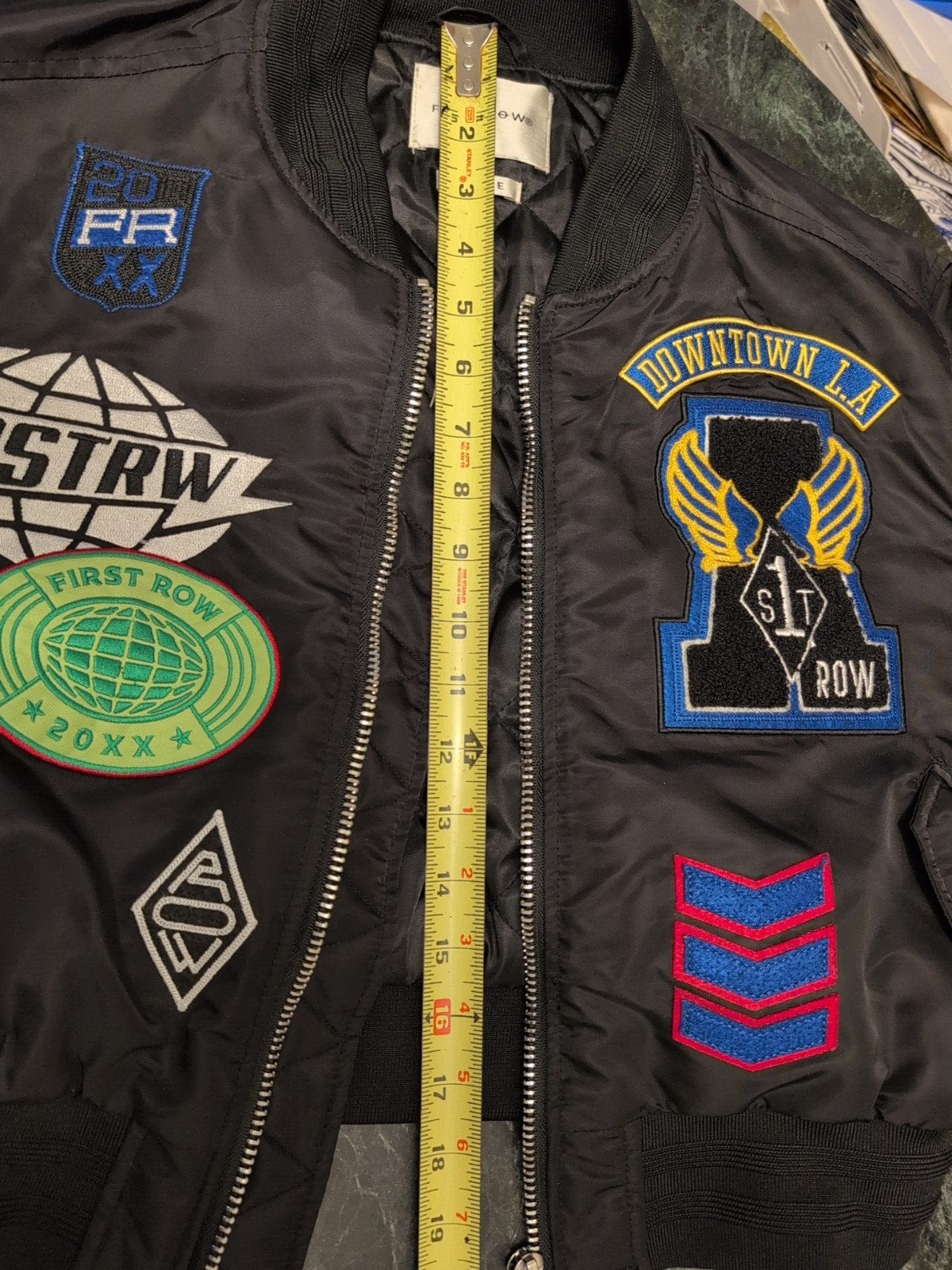 Women's First Row Multi Patch Coexist Jacket Eigh… - image 17