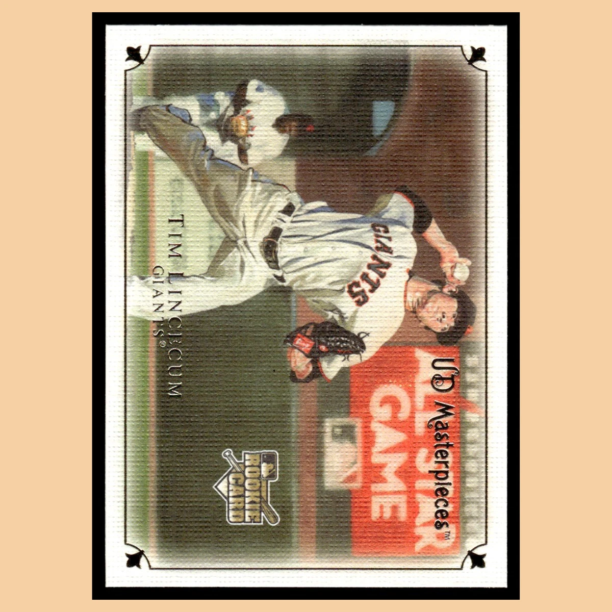 Upper Deck Tim Lincecum Baseball Rookie Original Sports Trading