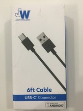 Just Wireless USB-C to USB 6ft Cable Model 05012 New