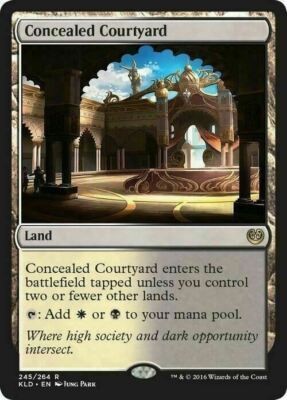 Concealed Courtyard - Kaladesh Magic: The Gathering MTG Card - Excellent Lightly Played Condition