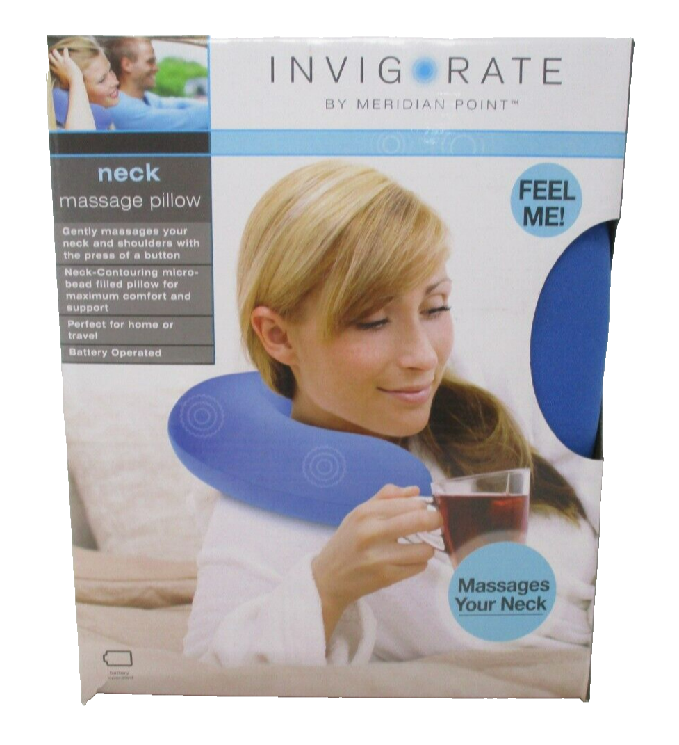 Invigorate by Meridian Point Neck Massage Pillow