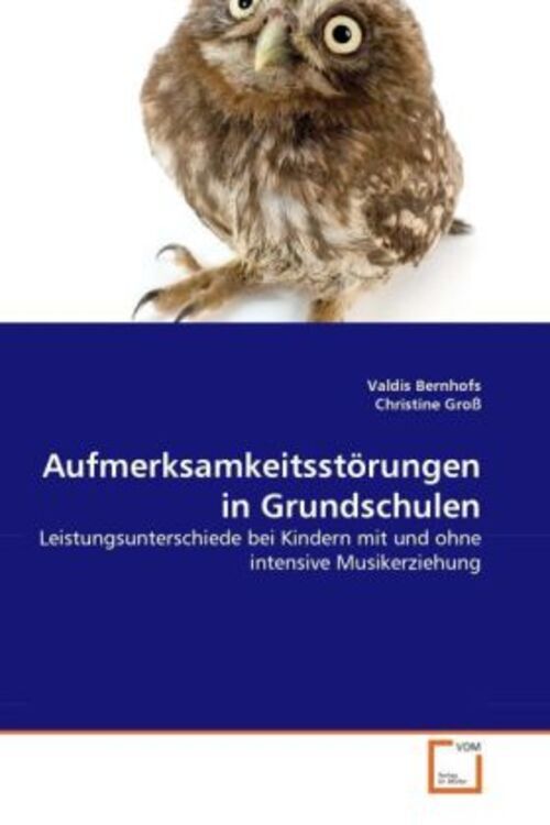 Thumbnail - Aufmerksamkeitsstörungen In Grundschulen | Valdis Bernhofs (u. A.) |
