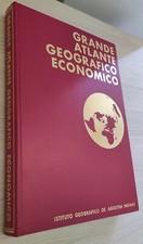 Grande Atlante geografico economico de Agostini Novara 1966