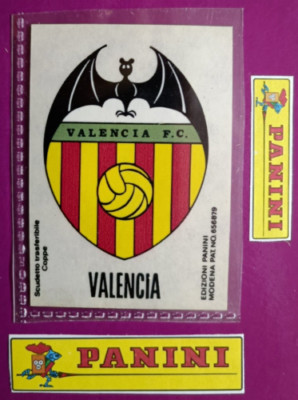 VALENCIA TRANSFERABLE SHIELD CUPS ED.PANINI 1968/69-NEW-NEWSSTAND-FROM SET-R@RO