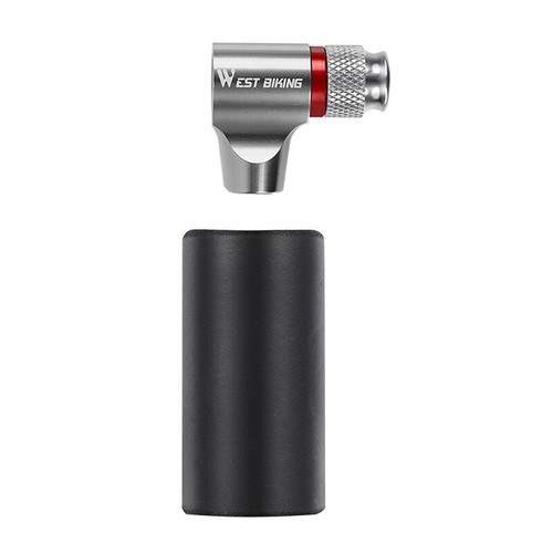 WestBiking Bicycle Tire Pump Mini Portable CO2 Inflator Tyre Inflator Ball Valve - Picture 15 of 15