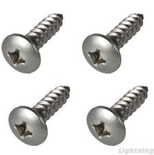 Truss Head Sheet Metal Screws 316 Stainless Steel Marine  #6 X 1/4" Qty 100