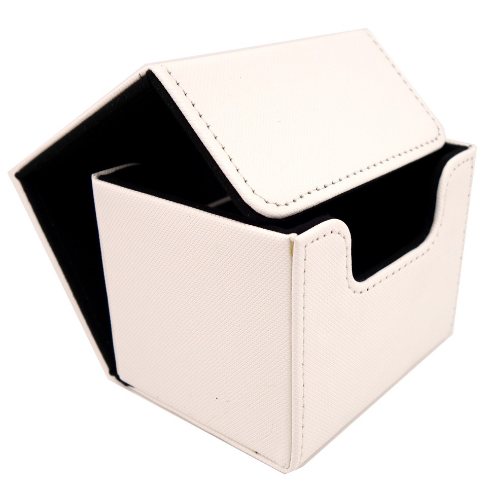 Mtg Commander Deck Box Premium 100-Card Deck Box For MTG, Pokmon, & Yugioh  - Faux Leather, Side Load (Pick Color) MTG Pokmon Yugioh Deck Box