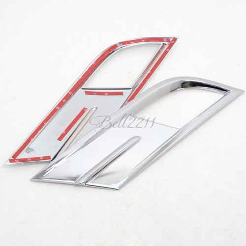 ABS Chrome Front Fog Light lamp Cover For VW Volkswagen Jetta MK6 2015 2016 - Picture 3 of 4