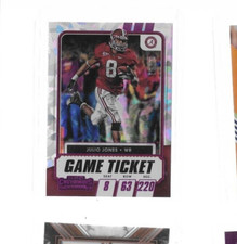 2021 Panini Contenders Draft Picks Game Ticket Gold Cracked Ice /23 Julio Jones