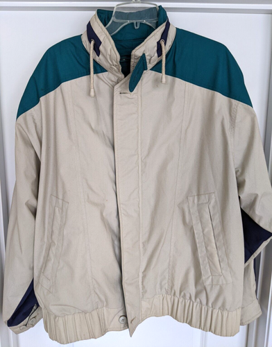 London Fog Mens Large Colorblock Jacket 