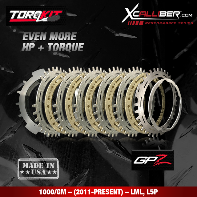 GPZ C3 TorqKit Clutch Pack for Allison Transmissions 1000 Series 2011