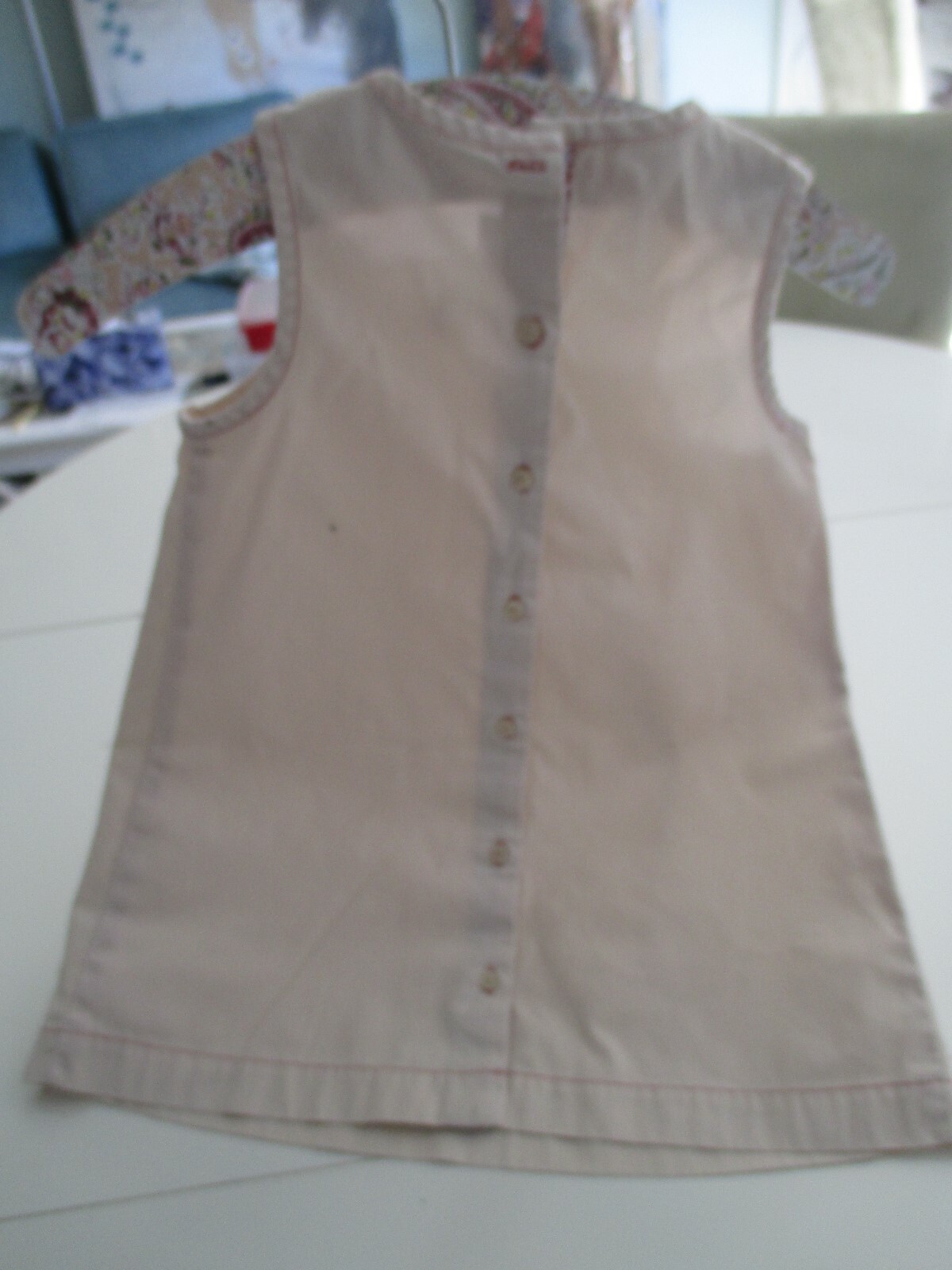 Janie and Jack Cream Jumper Dress Skirt Girls Size 1824 Months eBay