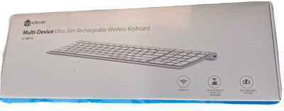 IClever Multi-Device Ultra slim rechargeable wireless keyboard