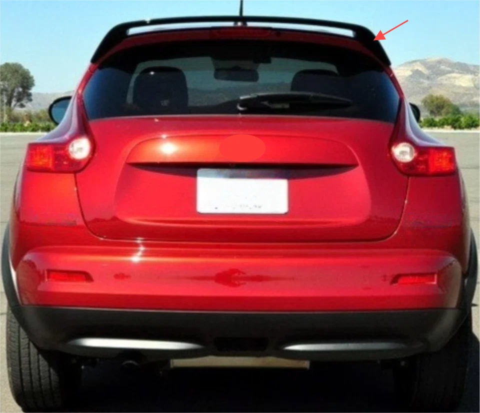 Alerón de techo trasero estilo OE negro brillante ABS para Nissan Juke 2011-2017 Foto 4 de 4