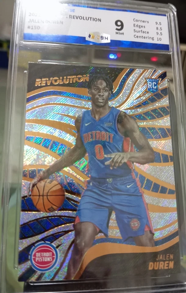 JALEN DUREN 2022-23 Panini Revolution RC NBA card (JBH-9 Mint) - Image 2 of 4