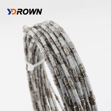 Diamond Wire Saw 4.0mm Super Thin for Cutting Granite Marble Jade Concrete Stone