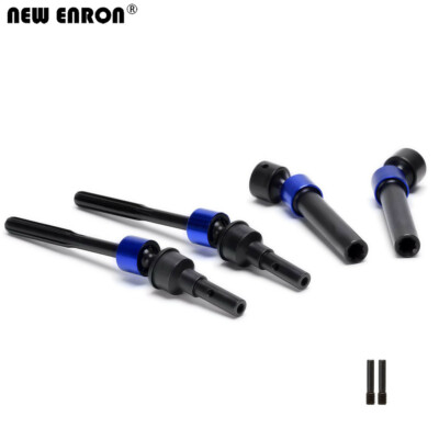 Hard Splined Steel CVD Front/Rear Drive Shafts for Traxxas E-Revo 2.0 86086-4 RC