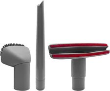 3 Pack Crevice Tool, Dust Brush and Upholstery Tool Attachment Compatible with S