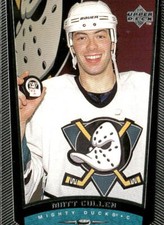 1998-99 Upper Deck #32 Matt Cullen Anaheim Mighty Ducks Hockey Card