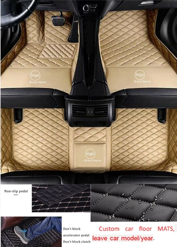 Fit for Hyundai All Models Car Floor Mats Luxury Custom Auto Carpets Waterproof - Imagen 10 de 35